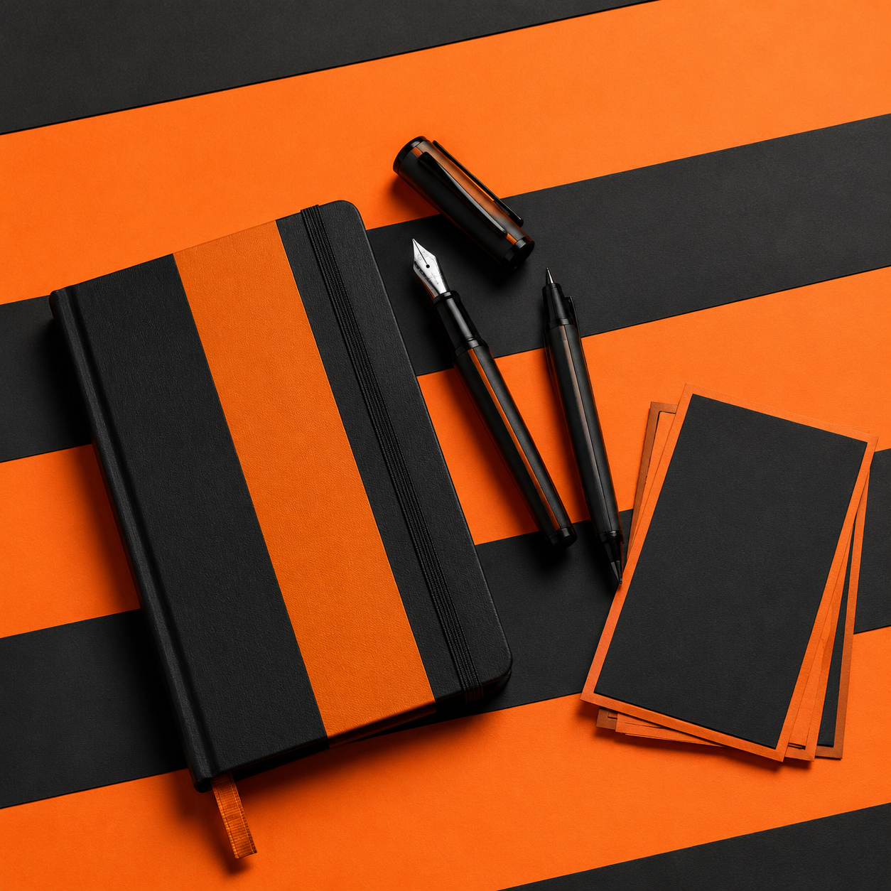 Pen Paper Stripe Set